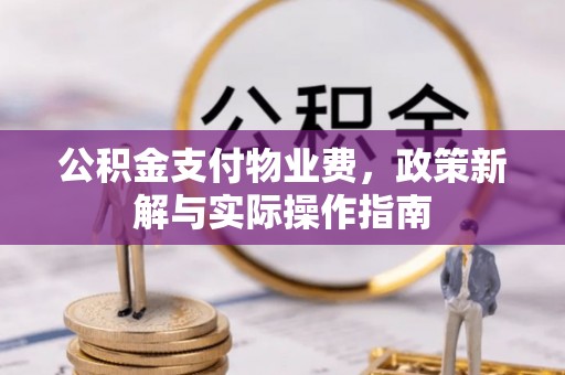 龙潭公积金支付物业费，政策新解与实际操作指南