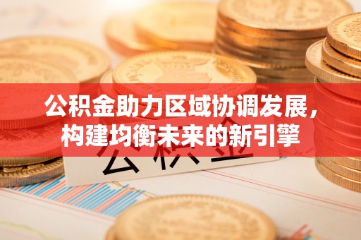 龙潭公积金助力区域协调发展，构建均衡未来的新引擎