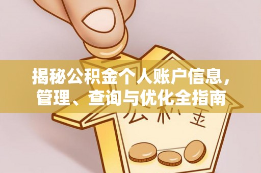 龙潭揭秘公积金个人账户信息，管理、查询与优化全指南