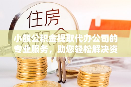 龙潭小额公积金提取代办公司的专业服务，助您轻松解决资金难题