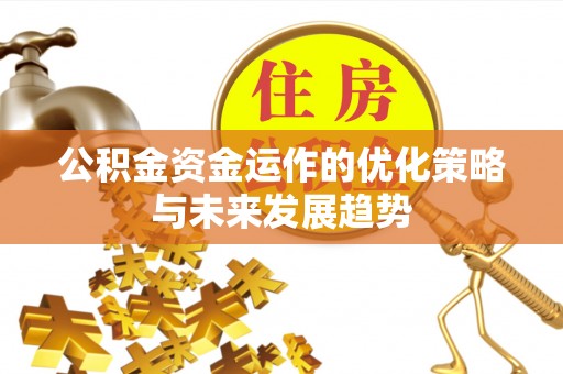 龙潭公积金资金运作的优化策略与未来发展趋势
