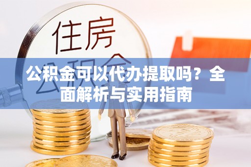 龙潭公积金可以代办提取吗？全面解析与实用指南