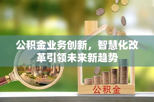 龙潭公积金业务创新，智慧化改革引领未来新趋势