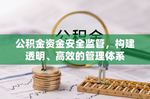 龙潭公积金资金安全监管，构建透明、高效的管理体系