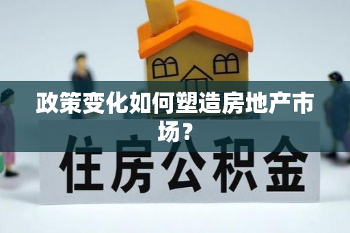 龙潭政策变化如何塑造房地产市场？