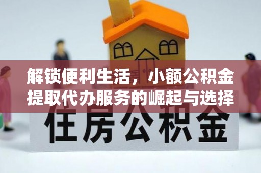 龙潭解锁便利生活，小额公积金提取代办服务的崛起与选择