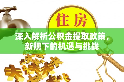 龙潭深入解析公积金提取政策，新规下的机遇与挑战