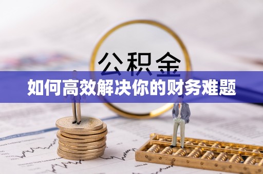 龙潭如何高效解决你的财务难题
