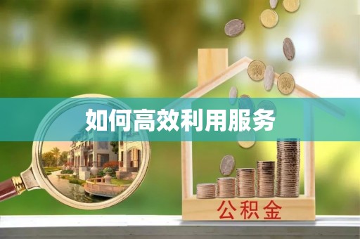 龙潭如何高效利用服务