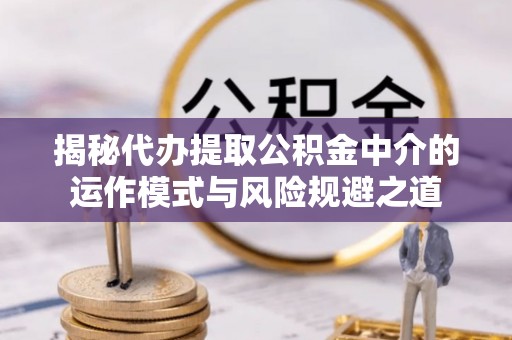 龙潭揭秘代办提取公积金中介的运作模式与风险规避之道