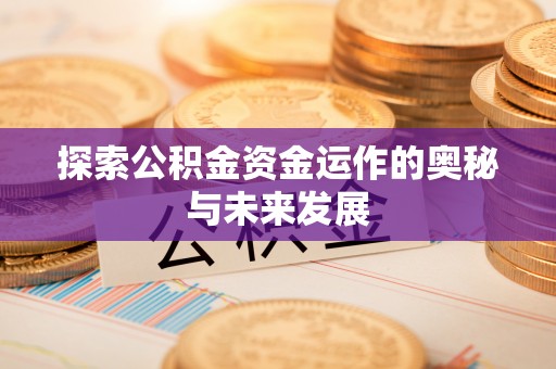 龙潭探索公积金资金运作的奥秘与未来发展