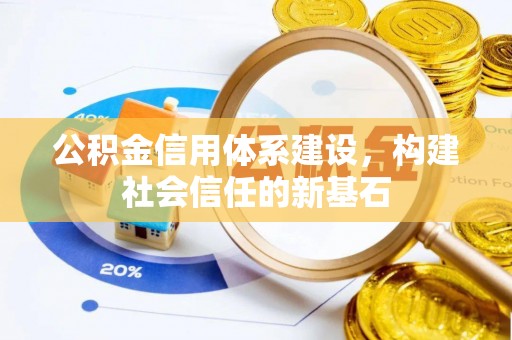 龙潭公积金信用体系建设，构建社会信任的新基石