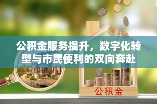 龙潭公积金服务提升，数字化转型与市民便利的双向奔赴