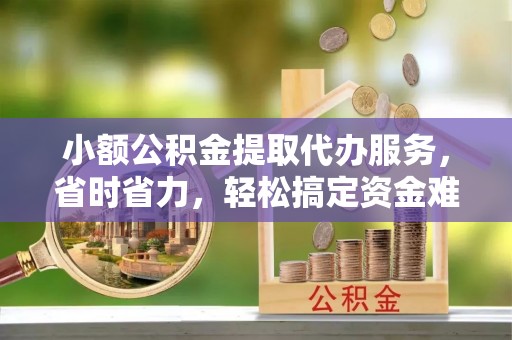 龙潭小额公积金提取代办服务，省时省力，轻松搞定资金难题