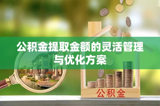 龙潭公积金提取金额的灵活管理与优化方案